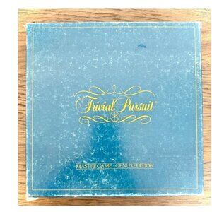 Vintage Trivial Pursuit Master Game – Genus Edition 1980s – Complete – Box Wear